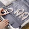 6PCS/3PCS/1PC Portable Folding Travel Hanger - Space Saving Drying Hanger, Travel Hanger