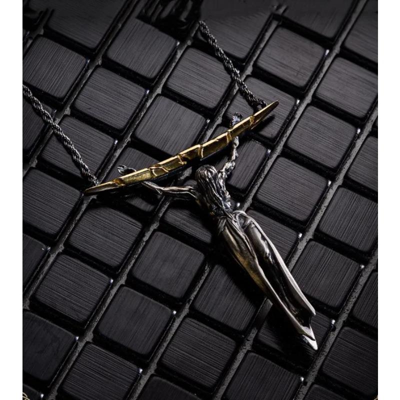 2025 Elden Method Ring Around the Eternal Queen Marika Necklace Animation Game with Jewelry Gift Fashion Pendant