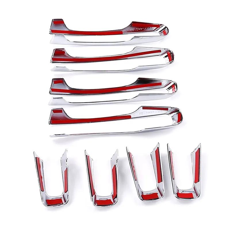 For Jaguar E-PACE XE XF F-PACE Chrome Door Handle Covers Exterior For Land Rover Discovery Sport Range Rover