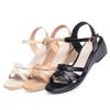 Fashion AIYUQI Women's Sandals Wedge Large Size 41 42 43 Summer New Non-slip Women's Roman Sandals Fish Mouth Mother Sandals Ladies