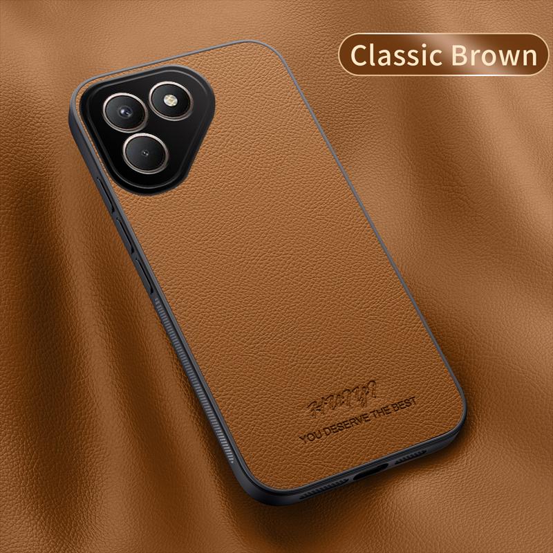 

Роскошный деловой кожаный мягкий каркас магнитная крышка для чехлов для телефонов Tecno Pova 7 Pova7 4G 5G Capa Tecno pova 7 коричневый