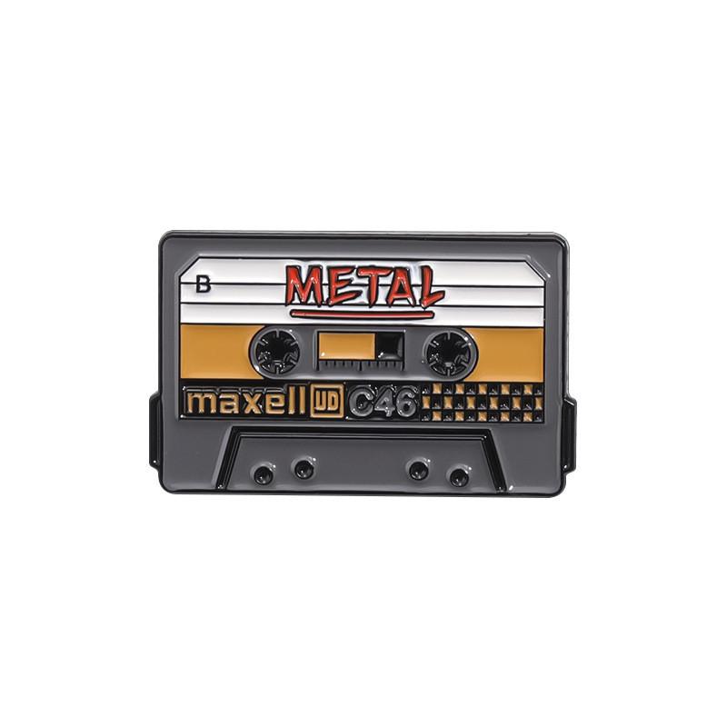 Music Cartoon Artistic Cassette Brooch Colorful Alloy Pin Unique Decoration Everyone For