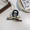 Korean Style Metal Bow Claw Clip Ins Bow Crab Clip Elegant Bow Hair Claw  Back Head