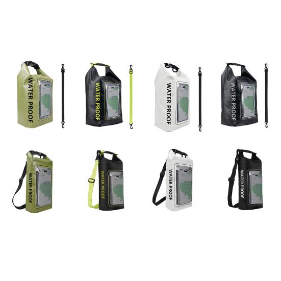 2L/5L Waterproof Phone Pouch Large Capacity Dry Bag Swimming Waist Bag for Cell Phones Sunglasses Sunscreen Storage Beach Kayaking