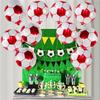 M-Modern-Fußball-Partyballons Set 18 Zoll Aluminiumfolienballons Fußball-Geburtstagsparty-Set