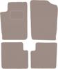 Beige Velours-Fußmatten für: Citroen Xsara Kombi, Kombi, Schrägheck (1997-2006)