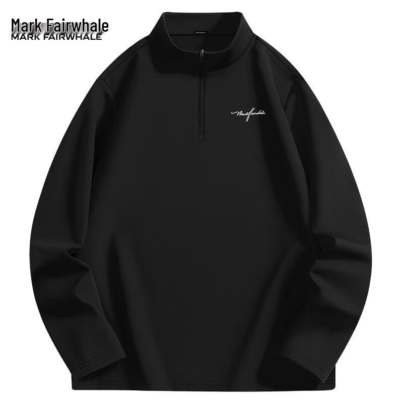 Mark Fairwhale Men's Fleece Lined Half-Zip T-Shirt