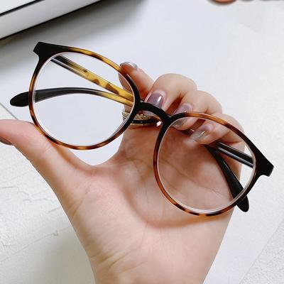 Vintage Leopard Myopia Glasses Women Men Transparent Nearsighted Prescription Eyewear Computer Eyeglasses 0 1-1.5-2-2.5-3-3.5-4