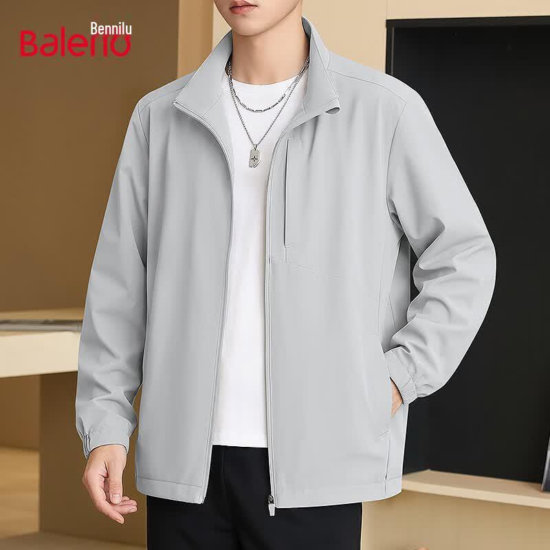 Baleno Men's Autumn Stand-Collar Casual Jacket
