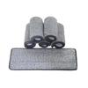 Replace Mop Head Microfiber Replacement Head Floor Cleaning Cloth Pads Flat Squeeze Hand Free Wringing Tools for Home 33x12cm