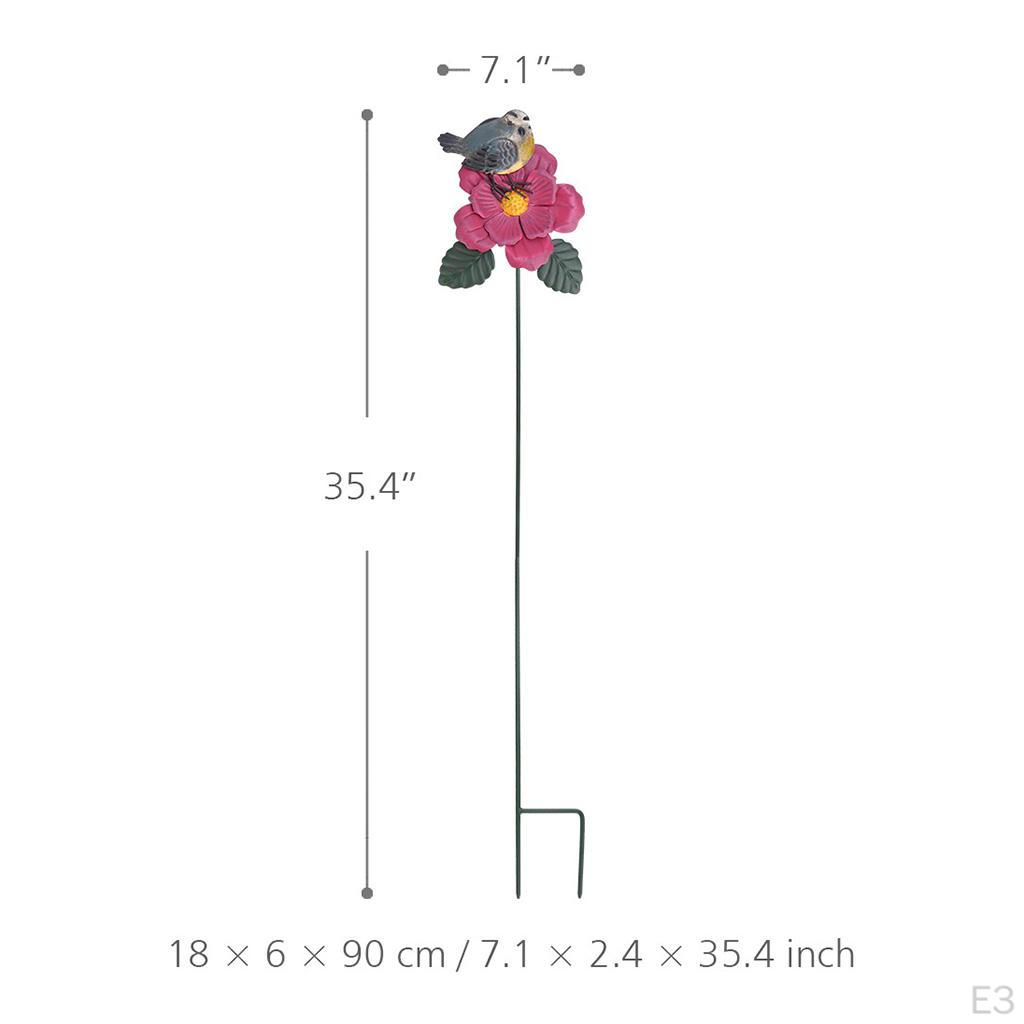 Stake Garden Lawn Patio Yard Ornament Present Outdoor