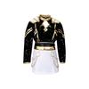 Costume Cosplay per Bambini Nero Oro Paillettes Outfit da Palco K-POP Idol Vestito da Esibizione Bambini Ragazze