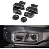 Carbon Fiber Front Seat Adjustment Button Panel Trim Accessories for Toyota Tundra 2022+ Sequoia 2023+ Tacoma 2024+ 4Runner 2025+(Button Cover)