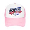 Haiti Football Match  Mesh Baseball Caps Unisex Women Sport Trucker Worker Cap Dad Hat Adjustable Summer Trucker Caps