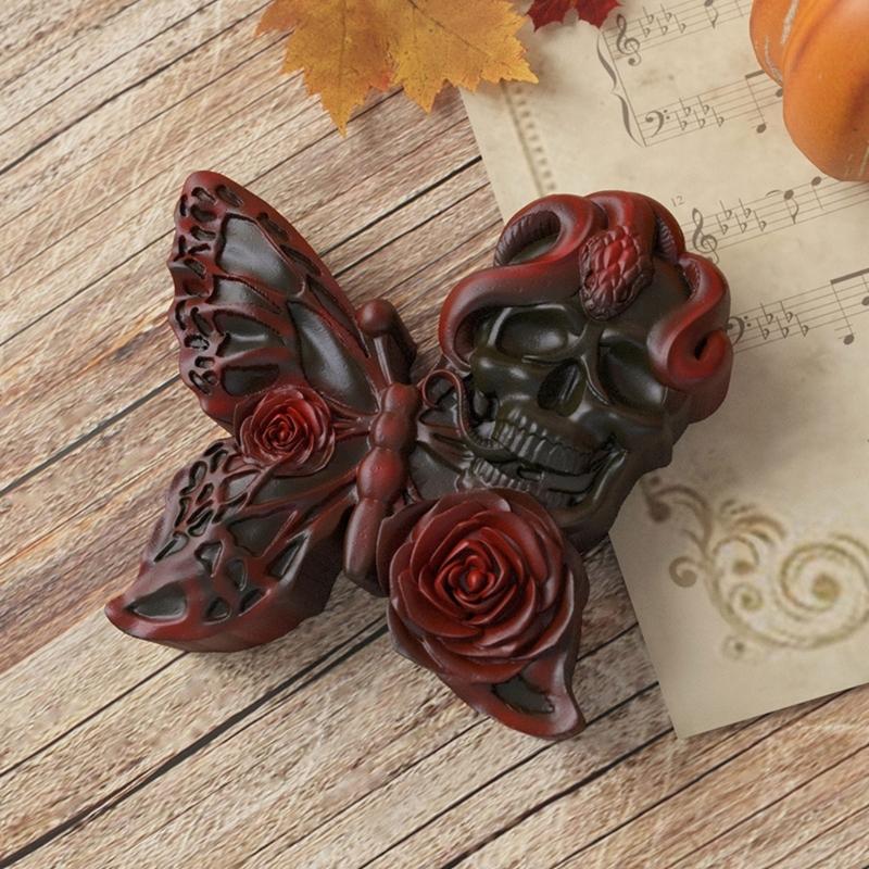 Halloween Theme Candle Silicone Molds for Candle, Home Decoration, Butterfly Shaped Silicone Molds for Epoxy Resin