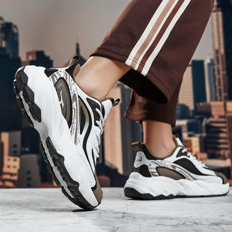 High Quality Low-top Thick-soled Cushioning Sneakers Outdoor Casual Shoes New Comfortable Dad Shoes