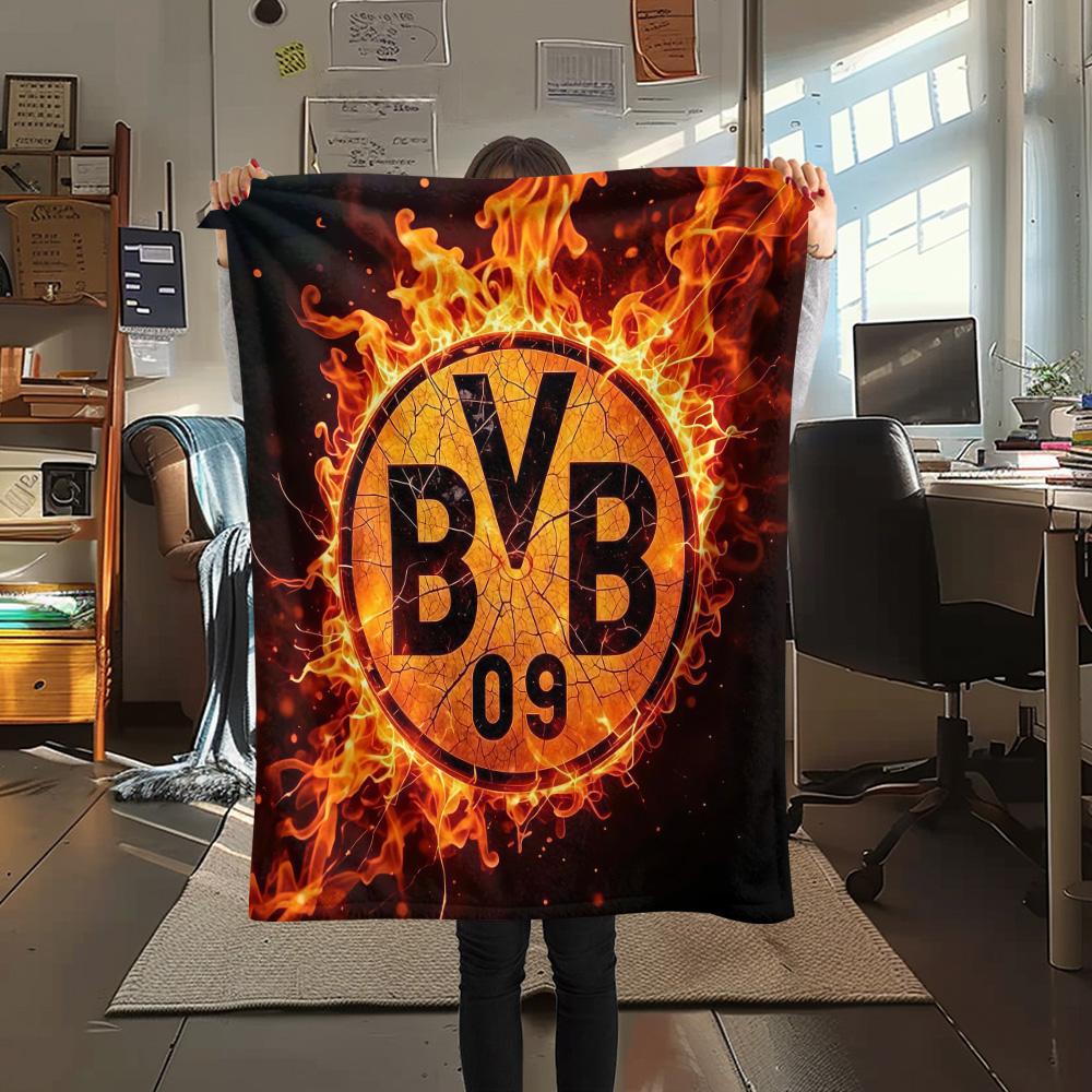 BVB 09 Flannel Blanket, High Quality Comfortable for All Seasons, Home Decor, Warmth and Comfort