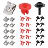 Complete Engine Undertray Cover Screw Set Engine Splashes Shield Guard Body Bolt set Vehicle Accessories for Automotives