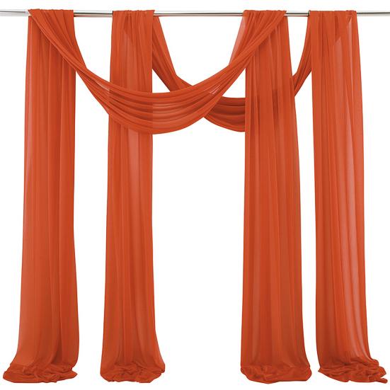 Backdrop Tulle Durable Easy To Hang Vibrant Color Graceful Wedding Drapery Arch Draping Swag Supply