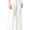Y-3 SS22 Side Opening Wide Leg Casual Long Pants Women pants White HG6135