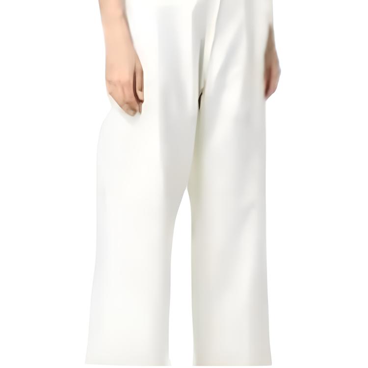 Y-3 SS22 Side Opening Wide Leg Casual Long Pants Women pants White HG6135