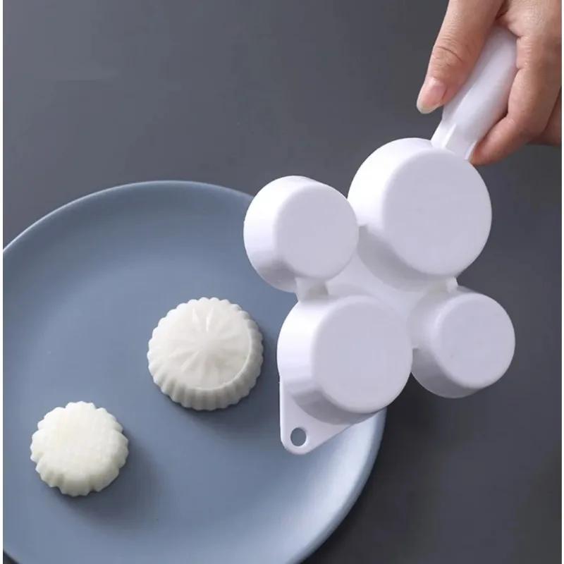 1 Green Bean Cake Bowl Cake Mold Pressed Cake Embossing Hand Pressed Mooncake Dessert Baking Mold