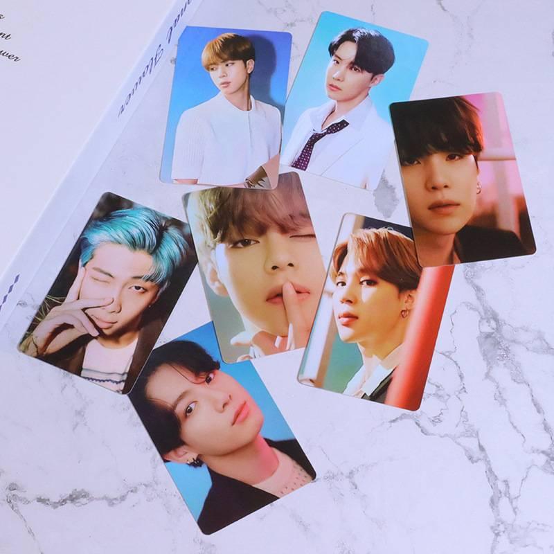 KPOP 2021 BTS HYBE INSIGHT Mini Fotokaart JK V JIMIN JIN SUGA RM J-HOPE ONE Concept HD Fotokaart
