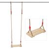 Adult Children Wooden Swing Hanging Seat Amusement Equipment Accessory for Indoor outdoor
