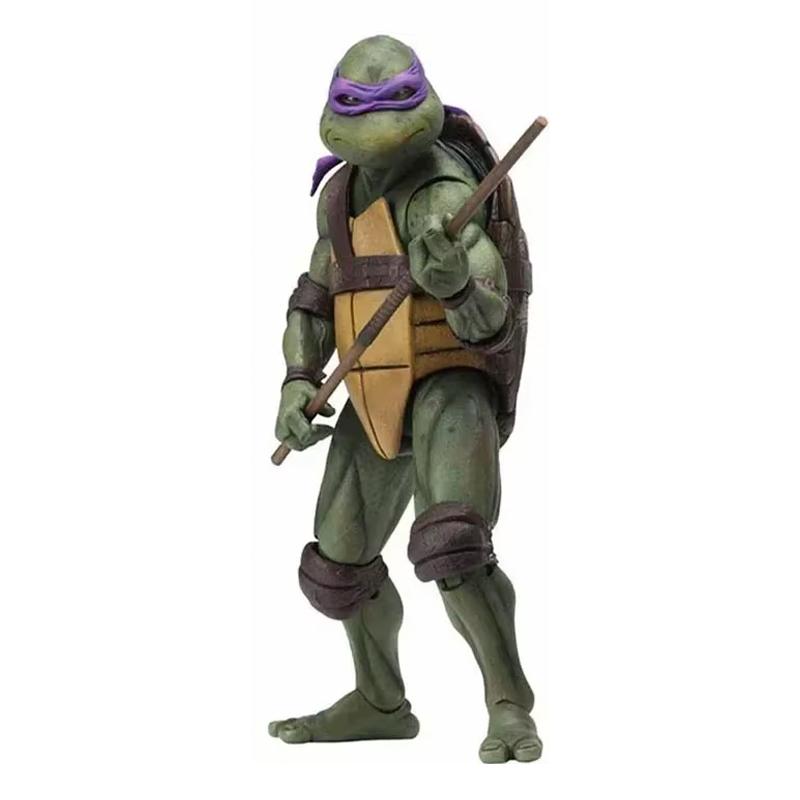 NECA Teenage Mutant Ninja Turtles TMNT Action Figure Film Edition Movable Movies Model Turtle Ninja Anime Toy Ornament Kid Gifts