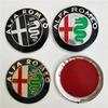 74MM Rear Trunk Emblem for Alfa Romeo Logo Giulietta Stelvio 156 Mito Giulia 159 147 Car Front Badge Cover Sticker Accessories