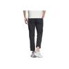 Adidas Pure Color Slim-Fit Woven Cropped Casual Pants Men Bottoms Black JE6670
