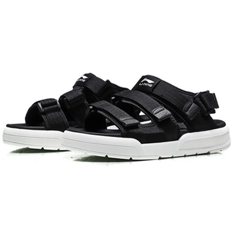 Li Ning Beach Sandals Men's Black AGUN012-4