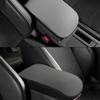 Raksonic Car Armrest Center Console Handrest Memory Foam Reduces Easy Suitable for Driver and Passenger Gray Box, Pad, Cushion, Cushion, Fatigue,