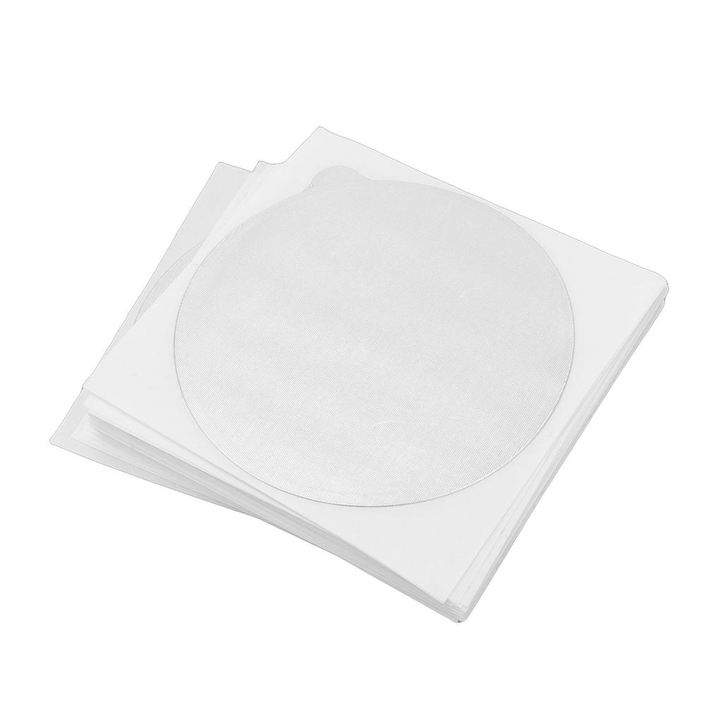 50PCS Aluminum Foil Lids Self Adhesive Foil Seal Covers for Coffee Capsule Tea Yogurt Cans