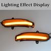2 X For Mercedes Benz E-class W211 S211 2002-2006 G-class W463 Facelift Side Mirror Indicator Lamp LED Dynamic Turn Signal Light