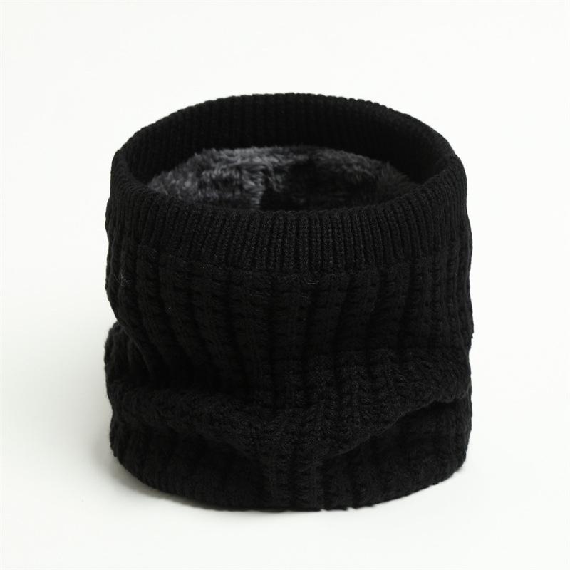 Imitation Rabbit Fur Solid Outdoor Windproof Ring Scarf Women Thick Winter Warm Scarves Knited Head Neck Wraps Neckerchief Mask