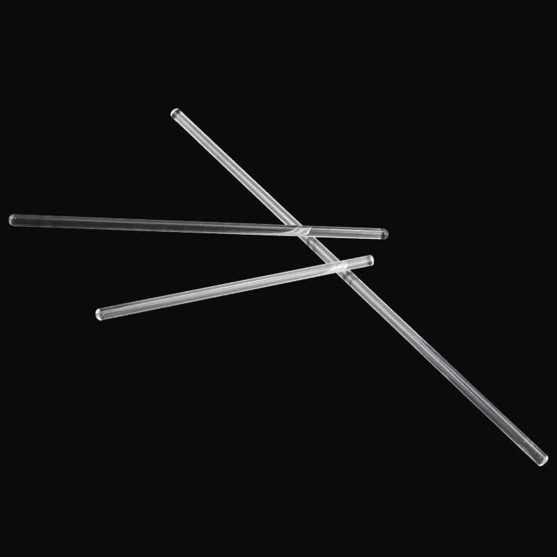 Heistick Solid High Borosilicate Glass Stirring Rod