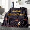 Custom Name Cartoon Character Collection blanket for Couch & Bed, Plush Cozy Fuzzy Blanket Super Soft & Warm Blankets for Fall and Winter. 090862