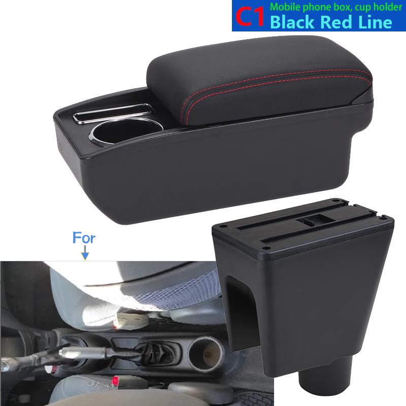 For Chevrolet Spark Armrest Box For Chevrolet Spark 3 III Aveo T200 Car Armrest Storage Box Cup Holder Retrofit Car Accessories