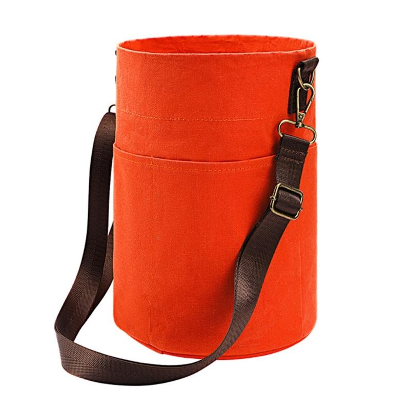 Portable Single Shoulder Craft Storage Bag for Knitting Supplies and Daily Organization