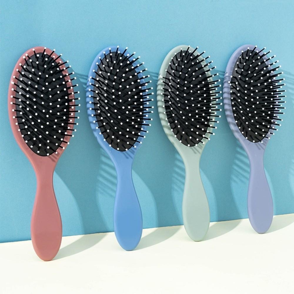 Wet & Dry Use Air Cushion Hair Brush Oval Scalp Massage Comb Hair Styling Tool