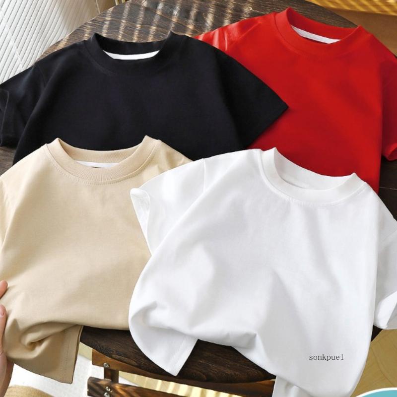 Children's T-Shirt Soft Breathable Summer Casual Top T-Shirt Girls' Summer Baby Clothes