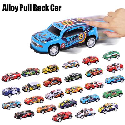 10/20Pcs Alloy Pull Back Car Kids Birthday Party Favors Goodie Pinata Filler Mini Racing Vehicles Toy Boy Girl Christmas Gift