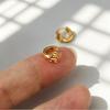 Factory  S925 Sterling Silver 6mm Small Stackable Earring for Women Daily Wear Cartilage Hoop Earring Piercing Jewelry