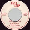 7-дюймовая пластинка ICHO CANDY & FUZZY JONES - Resign Babylon RFDNX3 Next Step 1992 Ямайка Регги, Ска и Даб Б/У