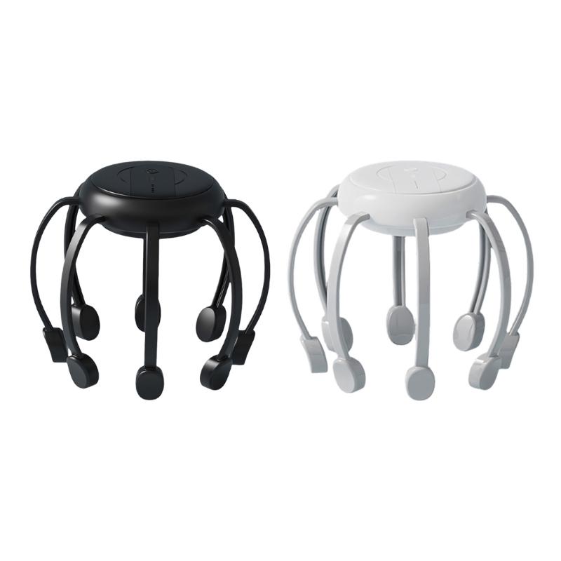 360 Degree Electric Scalp Massagers Head Therapy Machine Low Noise Motor And Individualized Mode For Tension Reduction