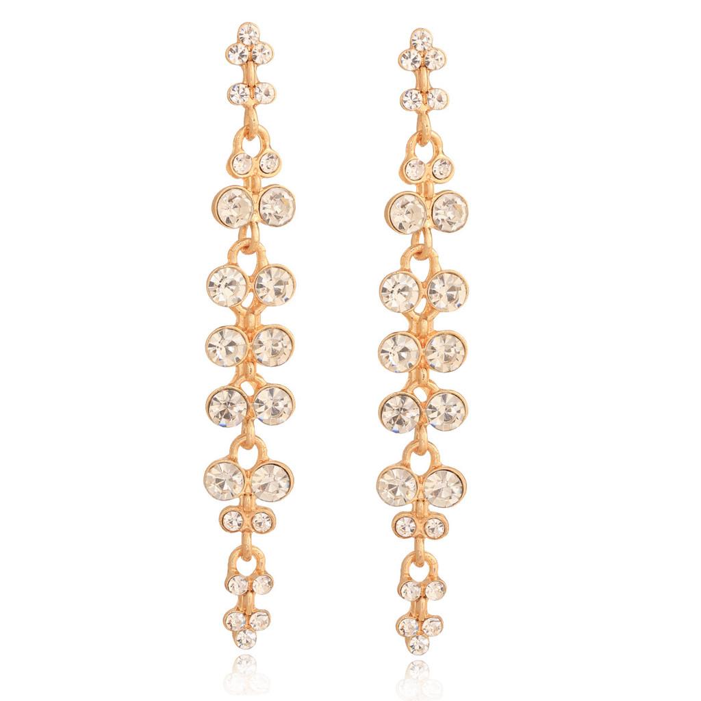 Alloy Drop Earrings For Women With Unique Pendant Design For Spring Fashion