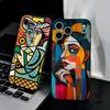 Artist Pablo-Picasso Phone Case For IPhone 17 Air 16 E Pro Max 15 14 13 Mini 12 Pro 11 Max Plus Black Soft Shell