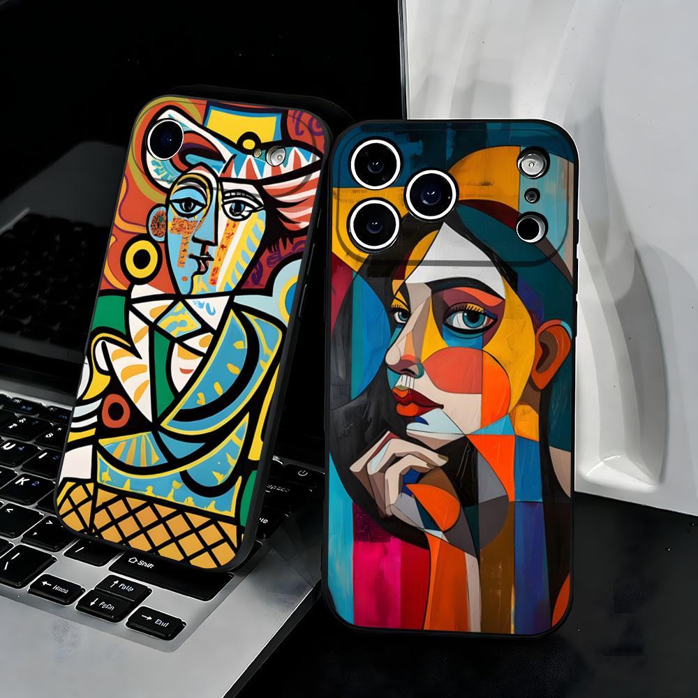 Artist Pablo-Picasso Phone Case For IPhone 17 Air 16 E Pro Max 15 14 13 Mini 12 Pro 11 Max Plus Black Soft Shell