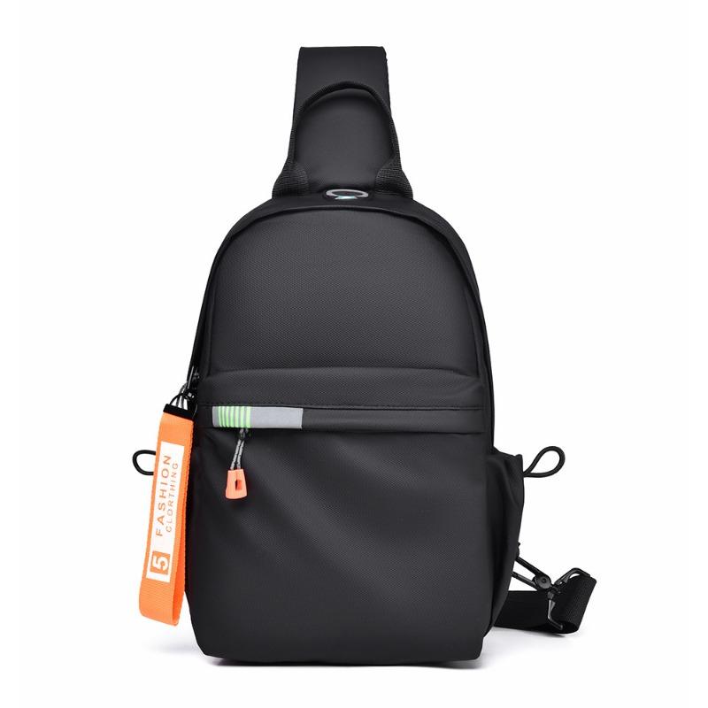 

Трендовые брендовые мужские сумки, нагрудные сумки, мужские сумки через плечо, мужские сумки, универсальные сумки-мессенджеры, зеленые модные и легкие маленькие рюкзаки чёрный